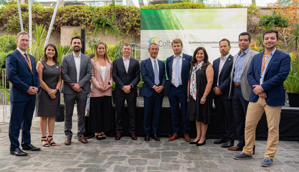 Nacional: Sumitomo Corporation Group y Colbún, anunciaron una alianza para desarrollar hidrógeno verde destinado a producir amoniaco