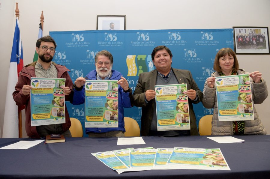 GORE Los Ríos anunció apertura del “Fondo Vida en Comunidad” para iniciativas de Seguridad Ciudadana y Medio Ambiente 2024